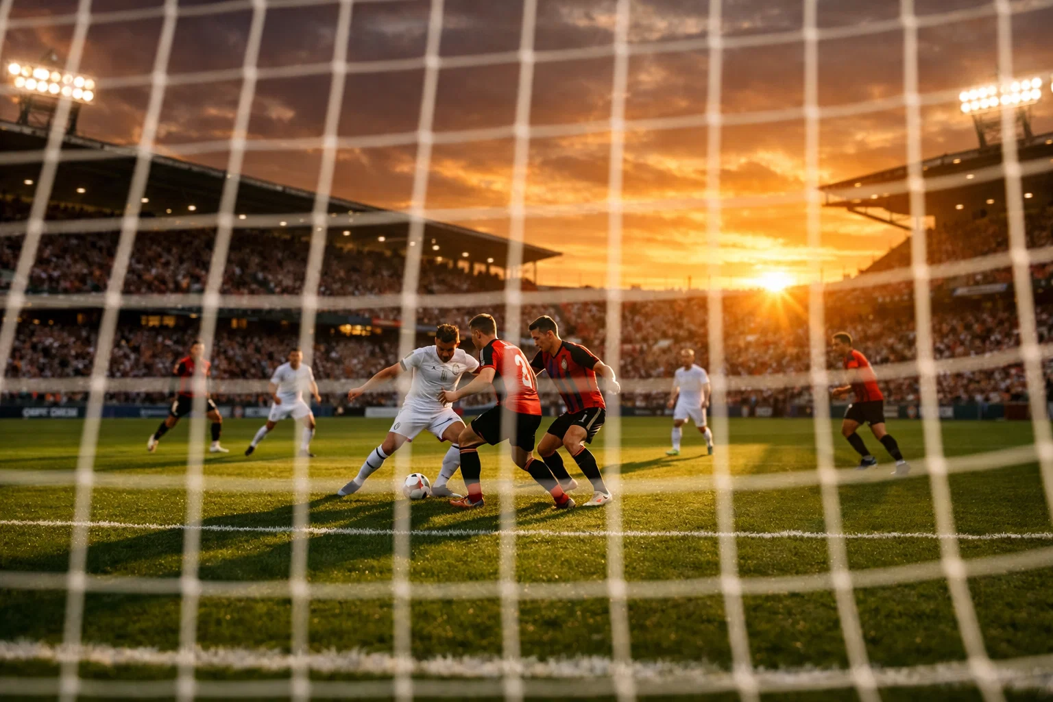 Football betting markets overview with match odds display