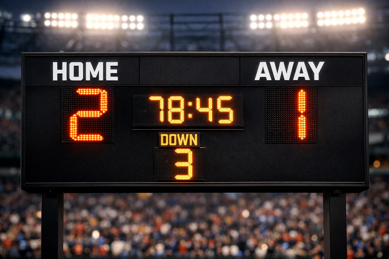 Three-way 1X2 match result betting options explained